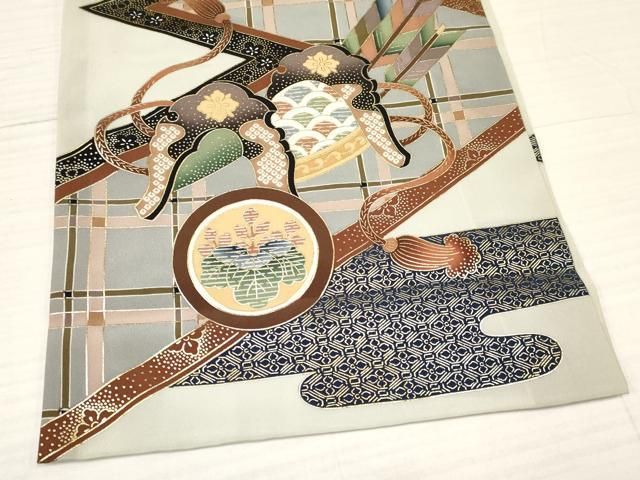  平和屋着物 お宮参り 男の子 祝着 産着 初着 のしめ 龍 兜 鼓花松文 金彩 ma 着物 着物ドレス 着物 浴衣 和小物