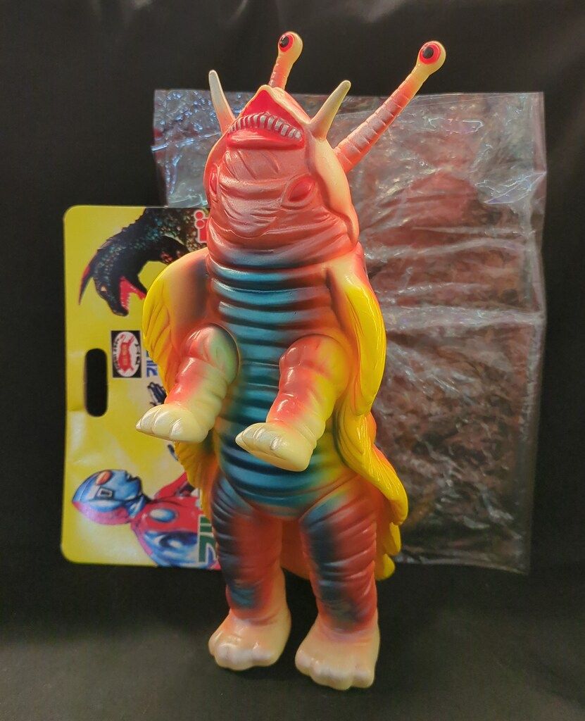 B CLUB 復刻怪獣シリーズ ブルマァク ジレンマ クリーム成型 茶塗装 2220