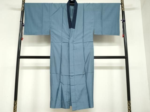 平和屋着物 男性 長襦袢 無双仕立て 風景樹林文 洗える着物 ud