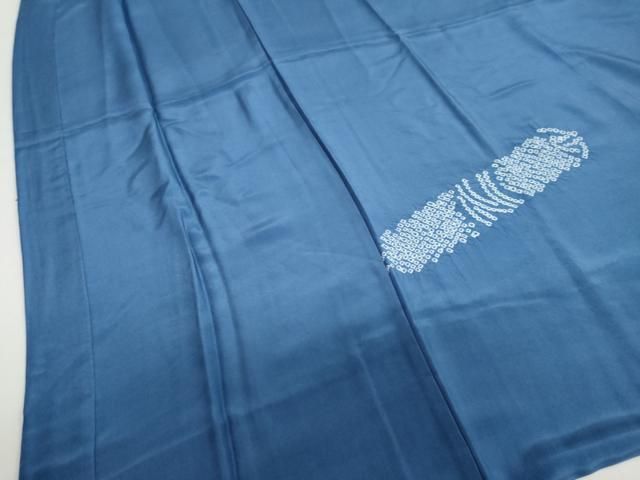 平和屋着物○男性 長襦袢 袷 絞り 陶器文 金彩 正絹 逸品 DAAZ7444ud