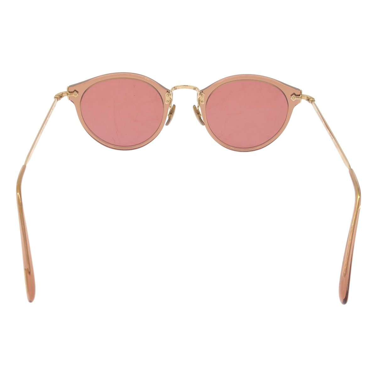 OLIVER PEOPLES オリバーピープルズ 雅 505SUN PAMB  Limited Edition サングラス  ゴールド×ピンク 49□25-142 OLIVER PEOPLES オリバーピープルズ 雅 505SUN PAMB Limited Edition