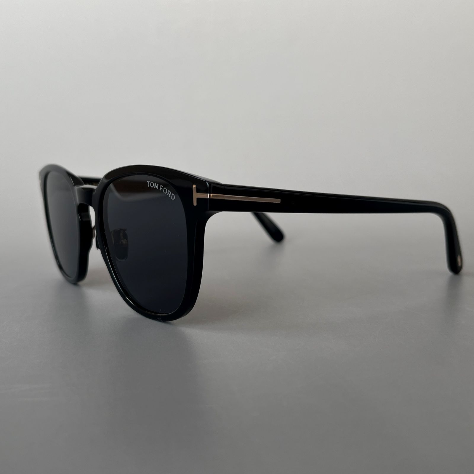トムフォード サングラス TOM FORD ウェリントン ブラック ゴールド 