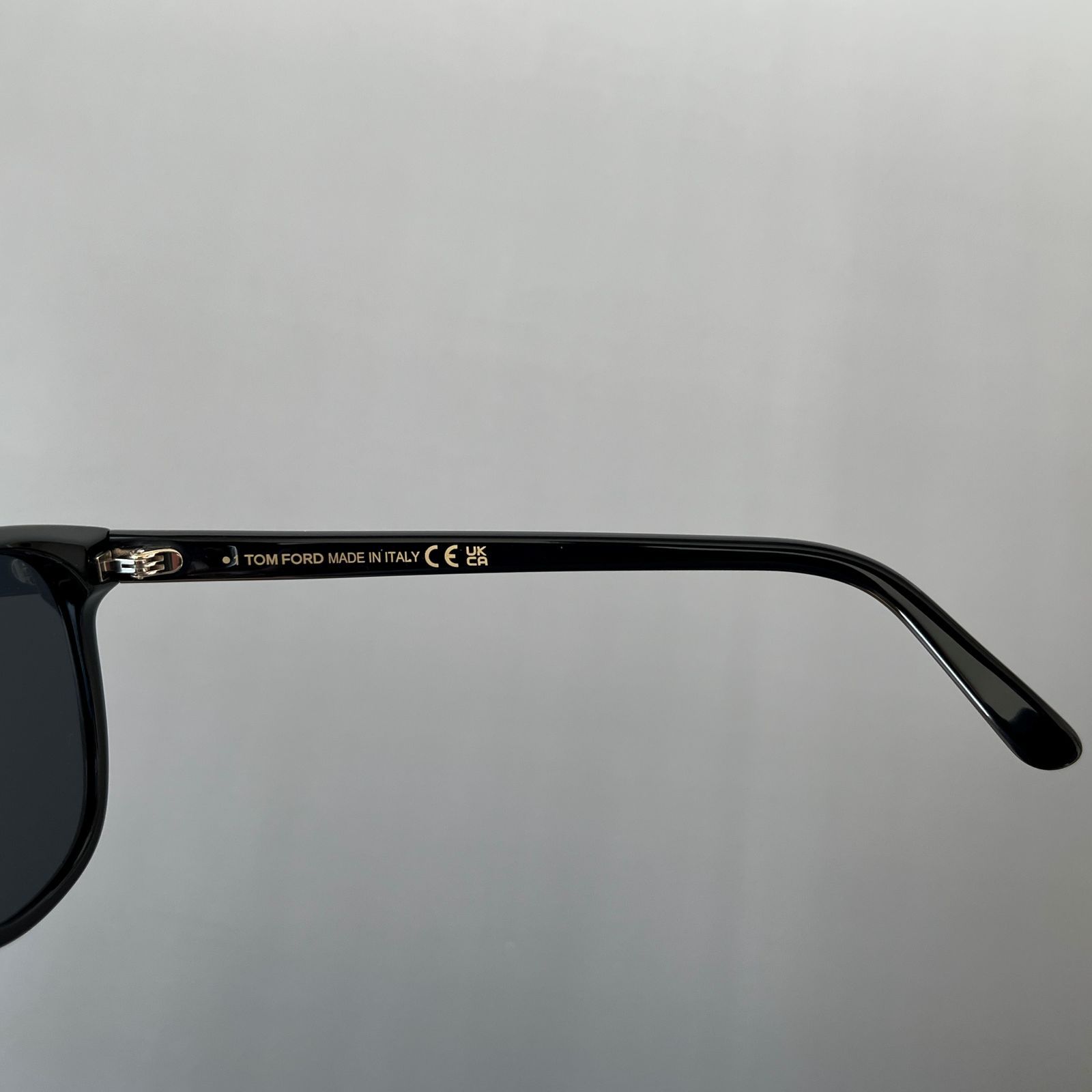トムフォード サングラス TOM FORD ウェリントン ブラック ゴールド 
