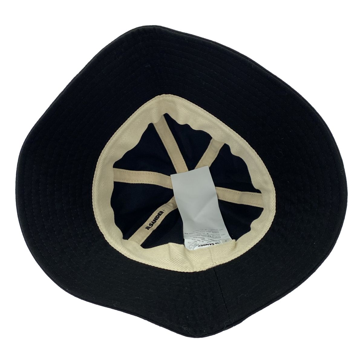  JIL SANDER ジルサンダープラス 21 SS バケットハット ブラック S バケットハット ハット