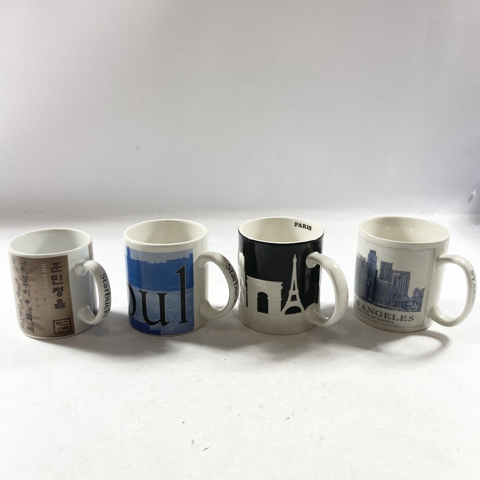 Starbucks スターバックス マグカップ 4点 まとめ 海外 韓国 パリ イスタンブール ロス スタバ 2 kg