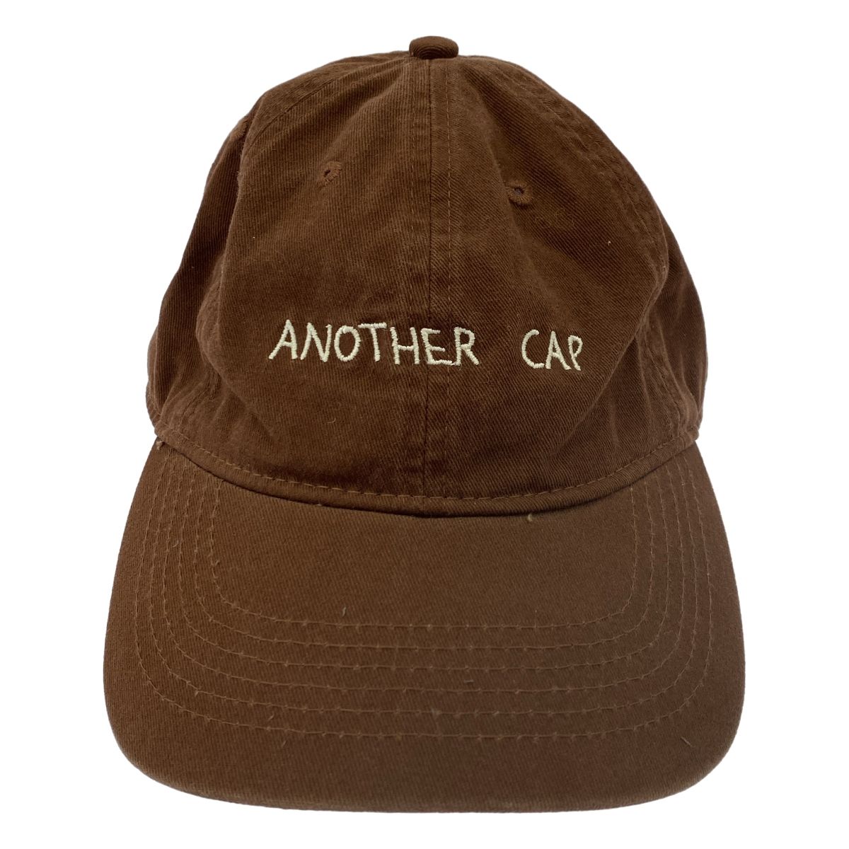 ANOTHER ASPECT アナザー アスペクト エンブロイダリーキャップ ブラウン