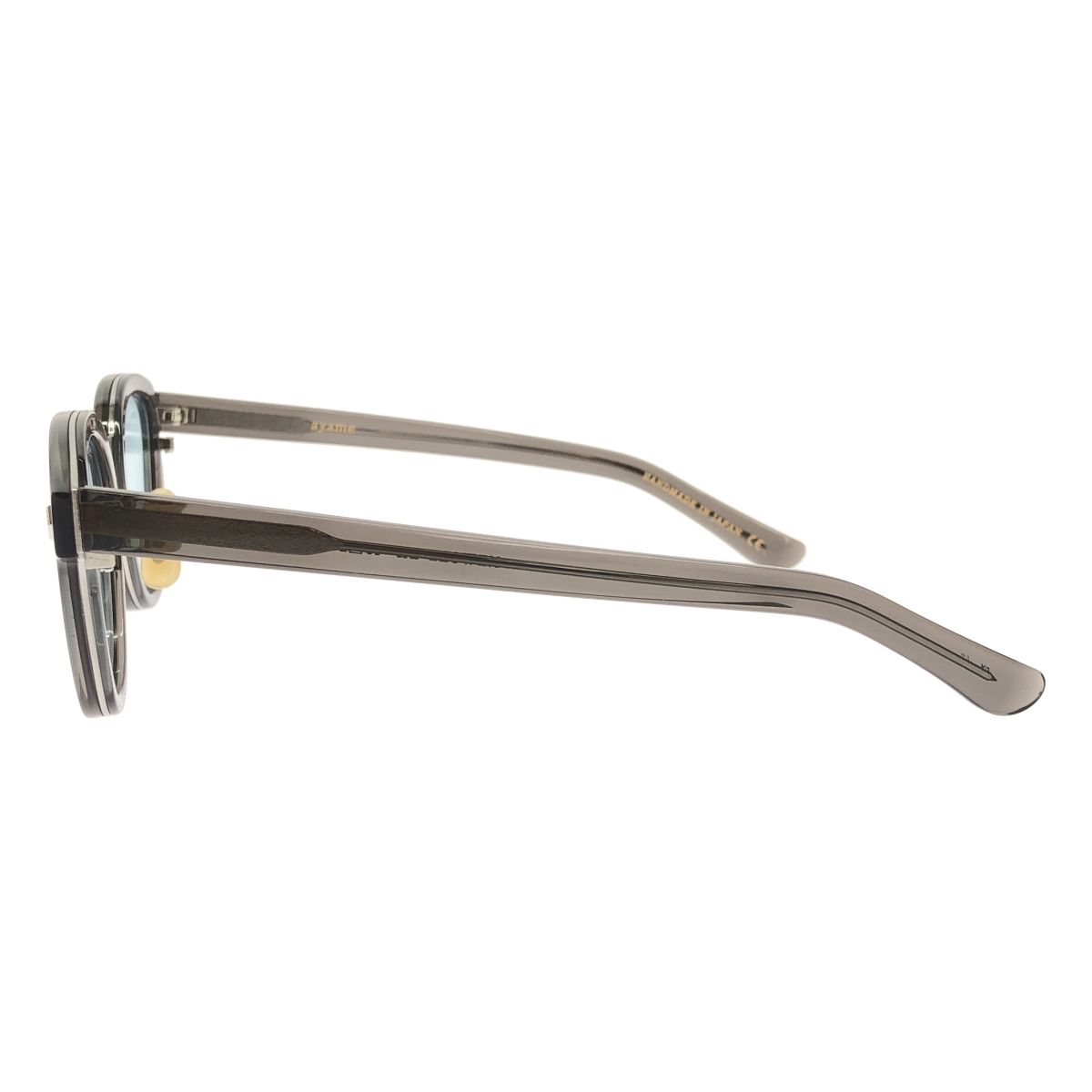 ayame アヤメ NEWOLD EX GY サングラス アイウェア グレー 49□21