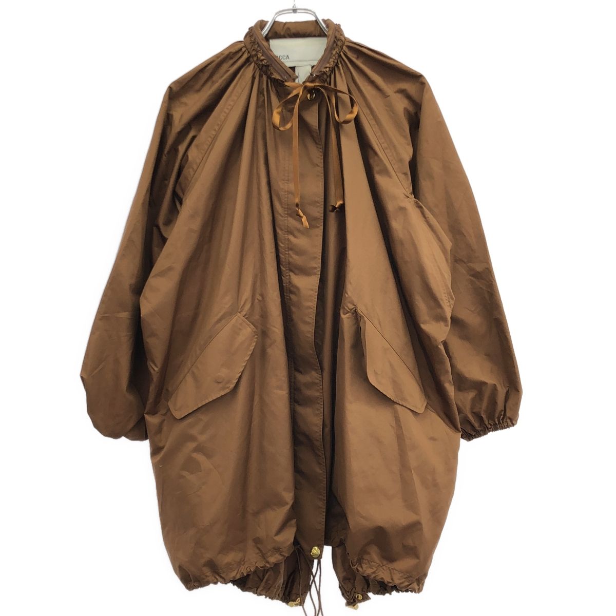 TICCA ティッカ ナイロン マウンテンパーカー TAIA-111 ブラウン F