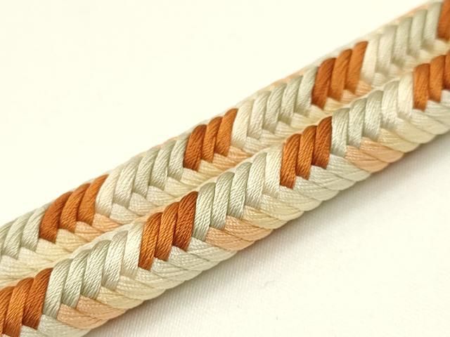 平和屋着物○極上 有職組紐道明 帯締め 奈良組 宮内庁御用 国立博物館