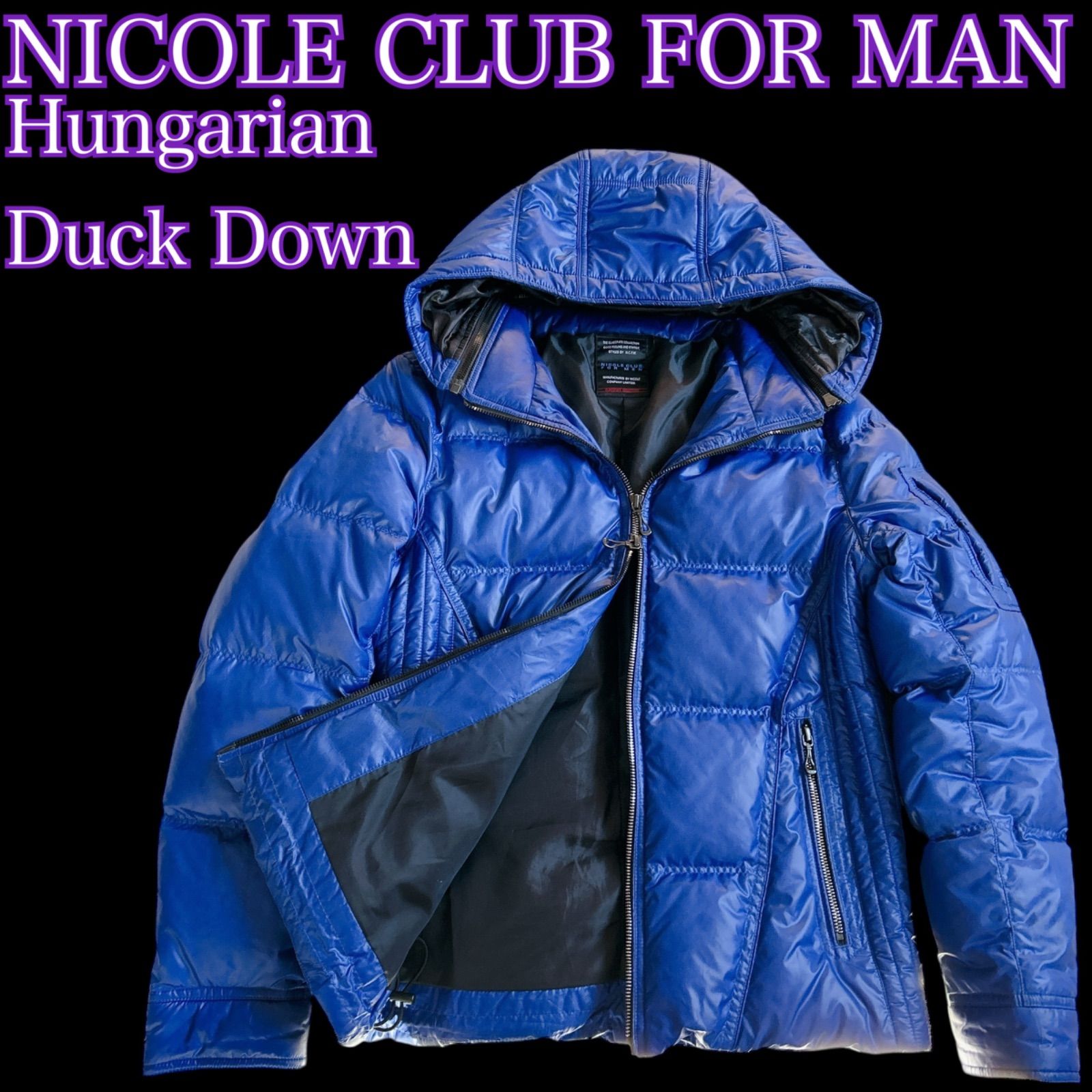 nicole club for men ダック ダウン ジャケット 00s archive y2k 平成