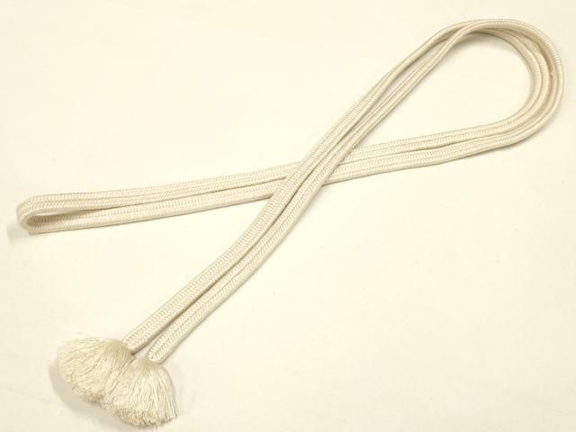 平和屋着物● 上 有職組紐道明 帯締め 冠組 練色 宮内庁御用 国立博物館御用 東京芸術大学御用 ay