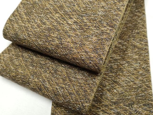 平和屋着物●男性 本場筑前博多織 角帯 霞文 証紙付き 正絹 hy