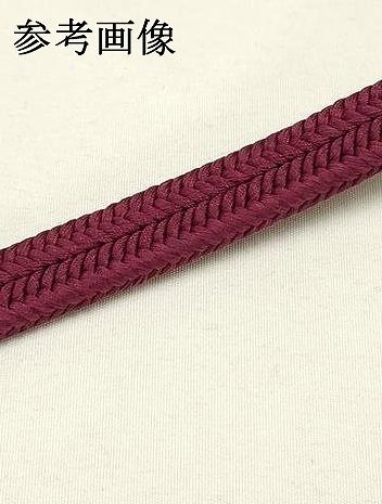 平和屋着物○極上 有職組紐道明 帯締め 冠組 暗紅色 宮内庁御用 国立