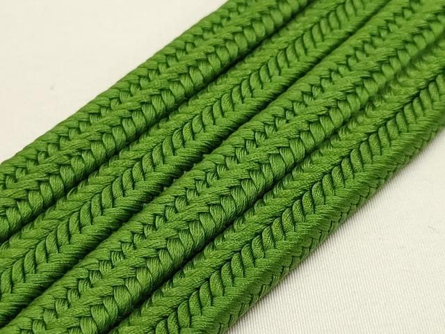  平和屋着物 上 有職組紐道明 帯締め 冠組 苔色 宮内庁御用 国立博物館御用 東京芸術大学御用 ay 帯締め 帯留め 帯飾り