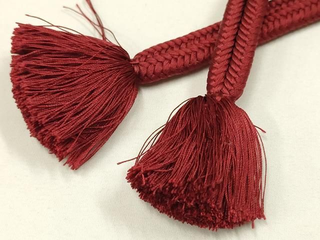  平和屋着物 上 有職組紐道明 帯締め 冠組 赤銅色 宮内庁御用 国立博物館御用 東京芸術大学御用 ay 帯締め 帯留め 帯飾り