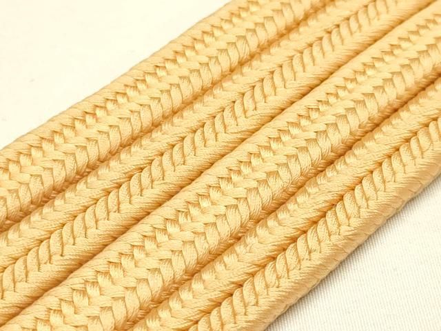  平和屋着物 上 有職組紐道明 帯締め 冠組 杏色 宮内庁御用 国立博物館御用 東京芸術大学御用 ay 帯締め 帯留め 帯飾り