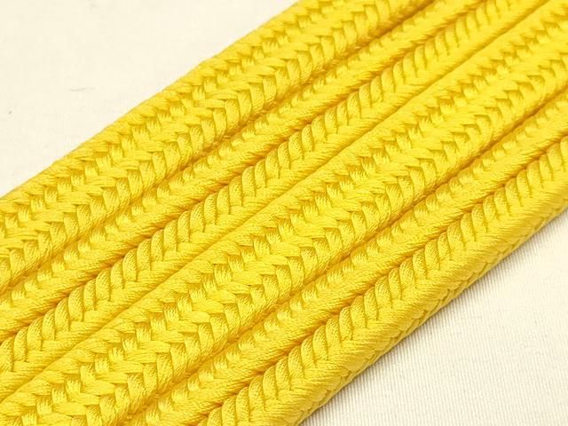  平和屋着物● 上 有職組紐道明 帯締め 冠組 鬱金色 宮内庁御用 国立博物館御用 東京芸術大学御用 ay 帯締め 帯留め 帯飾り