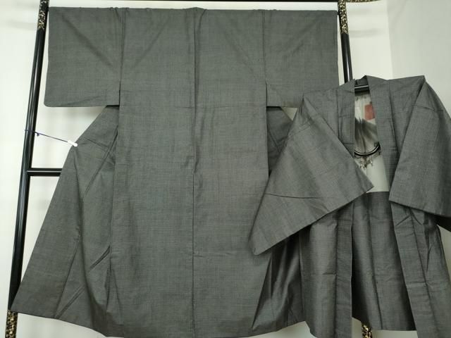 平和屋着物 男性 本場大島紬 アンサンブル 100亀甲 総詰め 正絹 ps