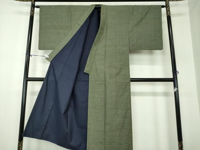 平和屋着物○男性 本場大島紬 アンサンブル 有馬柄 正絹 逸品