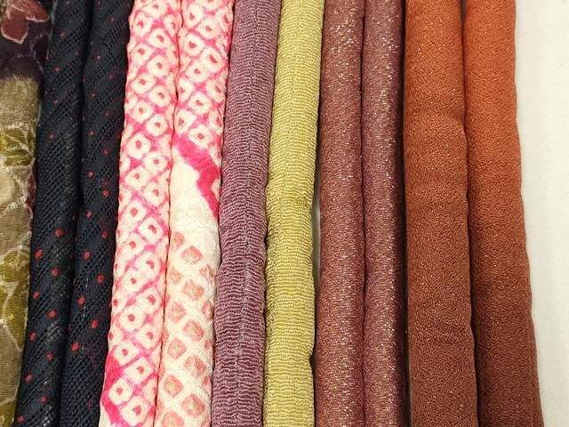 平和屋着物●和装小物　上質な帯締め10本セット　丸ぐけ　絞り　暈し　金糸　金彩　パール　あわじ玉　ビーズ　逸品　AABD4174ay 平和屋着物○和装小物 上質な帯締め10本セット 丸ぐけ 絞り 暈