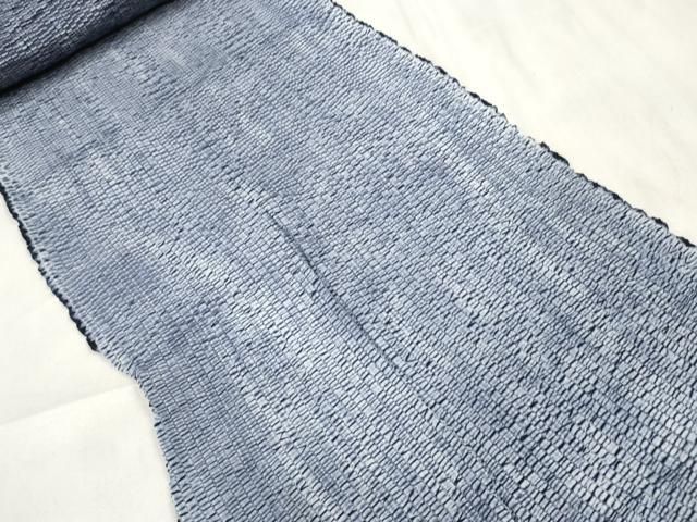 平和屋着物∴夏物 浴衣 反物 着尺 博多志ぼ里 湯のし前 証紙付き 綿 ♥ zzz