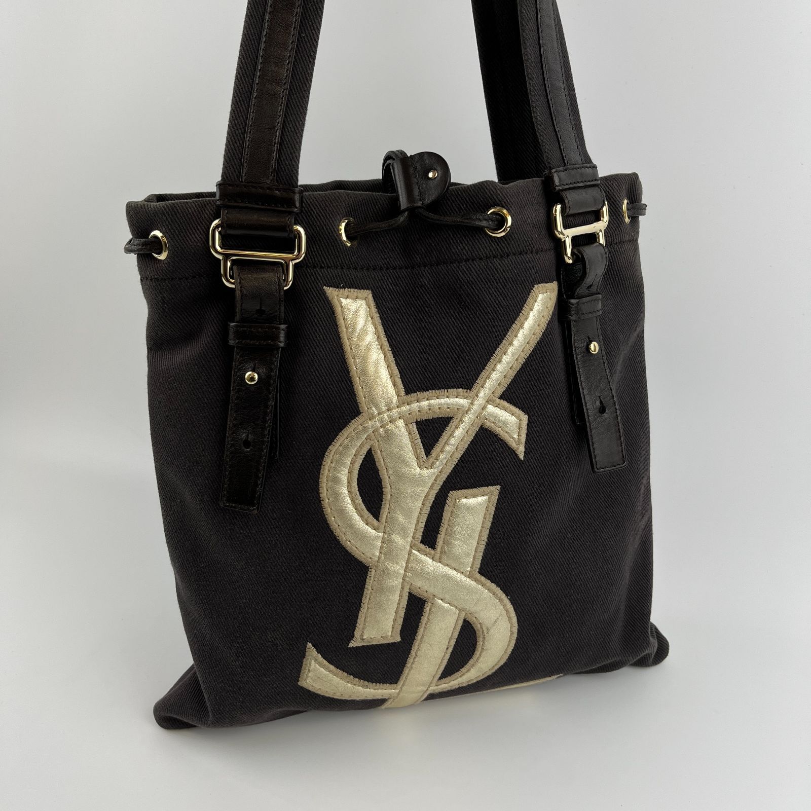 レディース 【】Yves Saint Laurent イヴサンローラン トートバッグ 