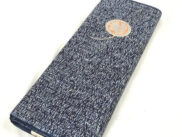 平和屋着物∴夏物 男性 浴衣 反物 着尺 芝格子 三越扱い 綿 zzz