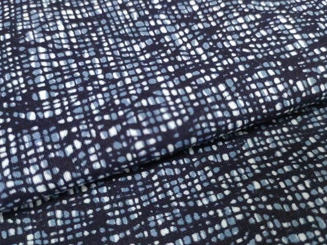 平和屋着物∴夏物 男性 浴衣 反物 着尺 芝格子 三越扱い 綿 逸品 未