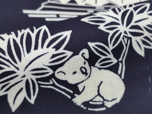  平和屋着物∴夏物 浴衣 反物 着尺 オーストラリア オペラハウス コアラ 綿 zzz 浴衣反物 浴衣