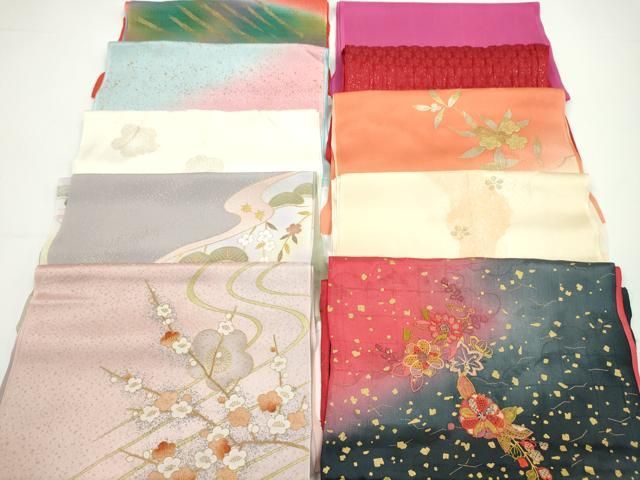平和屋着物★和装小物　帯揚げ10枚セット　正絹　逸品　CABA9310ju 平和屋着物☆和装小物 帯揚げ10枚セット 正絹 逸品 CABA9310ju - メルカリ