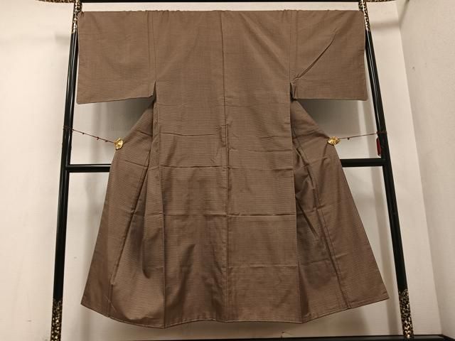 平和屋着物 男性 本場大島紬 アンサンブル 100亀甲 総詰め 正絹 ph