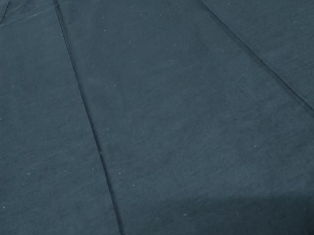 平和屋着物●男性　紬　アンサンブル　色無地　深縹色　正絹　逸品　AABE2747cs 平和屋着物○男性 紬 アンサンブル 色無地 深縹色 正絹 逸品