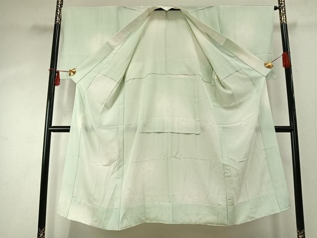 平和屋着物●長襦袢 無双仕立て 草葉文 暈し染め 正絹 fy