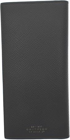 スマイソン PANAMA 長財布 1029345 BLACK 本革 レザー 財布 スリム メンズ レディース