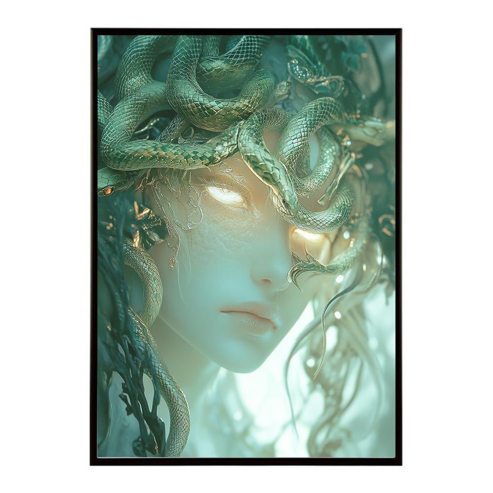 THE 最安値‼︎ Shop'sページ A1サイズ（約59x84cm）】【lh-poster-9414】【フレーム付き】蛇 ヘビ