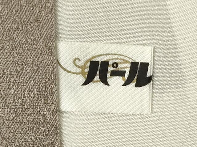 平和屋着物○お召 花菱文 空五倍子色 正絹 逸品 AABE4162ck - メルカリ