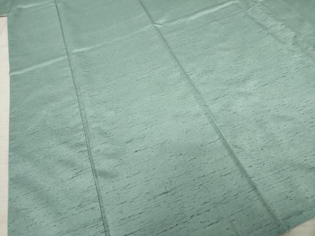  平和屋着物 石川県指定無形文化財 牛首紬 白山工房 手織り 豆がら茶色 正絹 ck 紬 着物