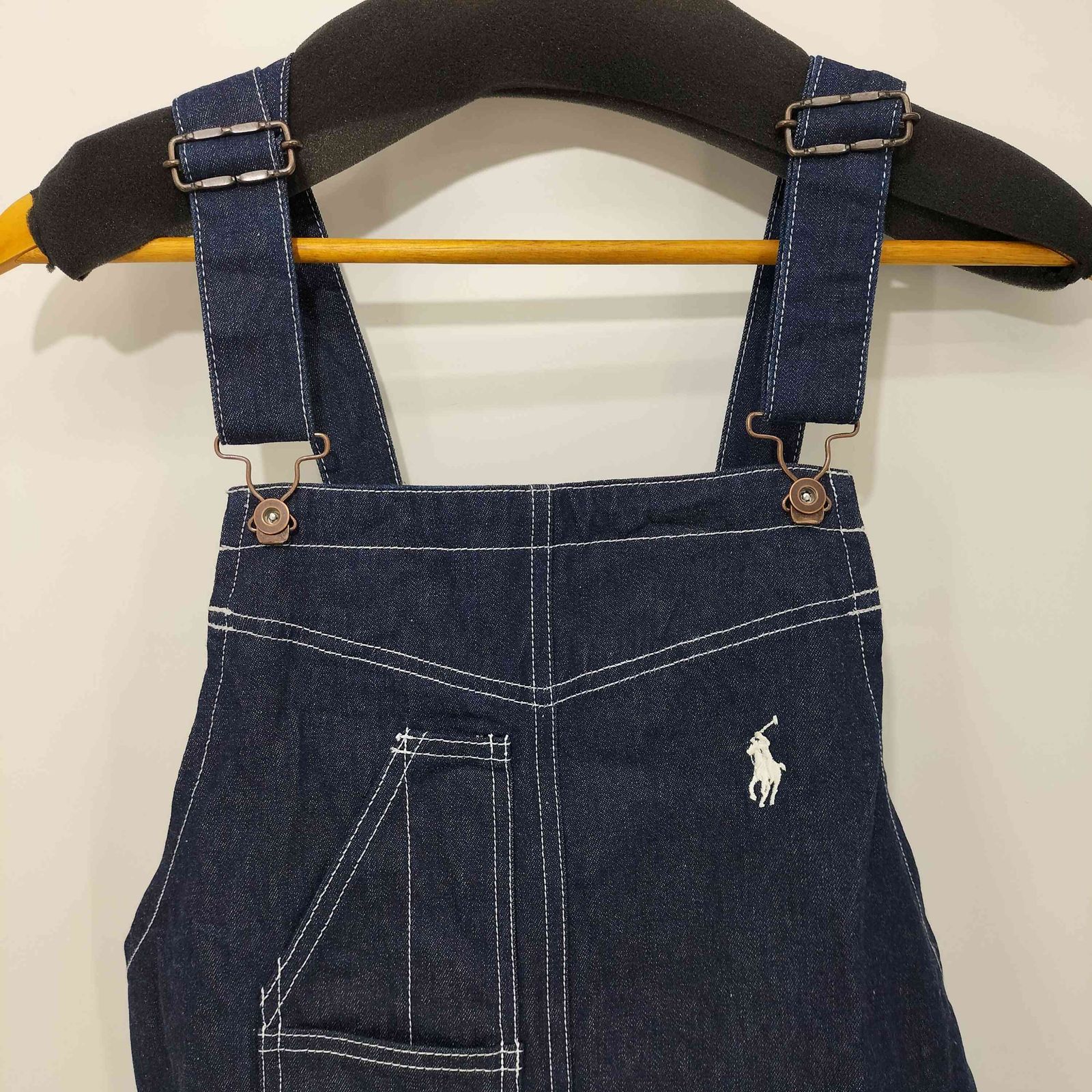 【未使用】ラルフローレンホーム デニム エプロン ポニー刺繍 ヴィンテージ 未使用】ラルフローレンホーム デニム エプロン ポニー刺繍