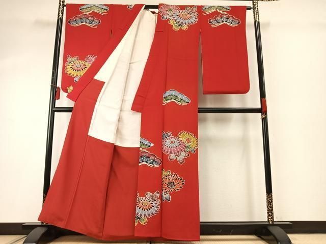 平和屋着物○小振袖 紅型 正絹 逸品 AABE1796fy - メルカリ