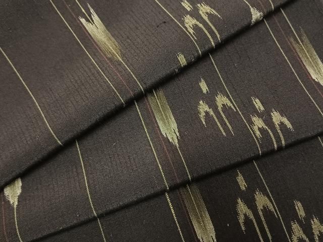 平和屋着物●上質な紬 琉球絣 正絹 ♥ fy