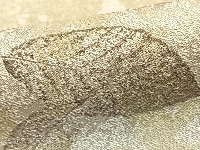 平和屋着物○田中義雄 訪問着 舞葉文 石版染め 暈し染め 正絹 逸品 未