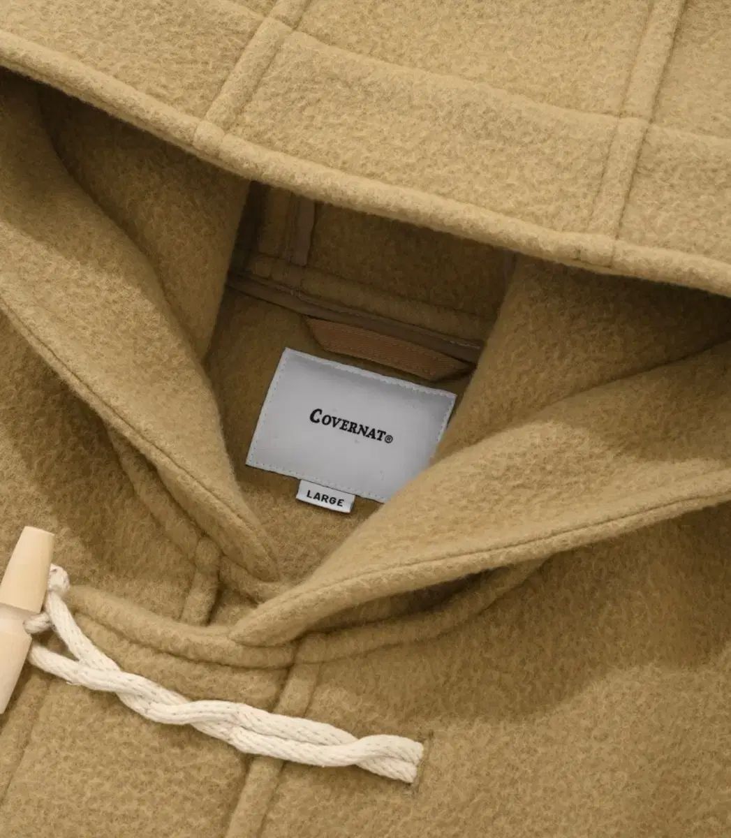 カバーナット ダッフルコート ベージュ wsサイズ