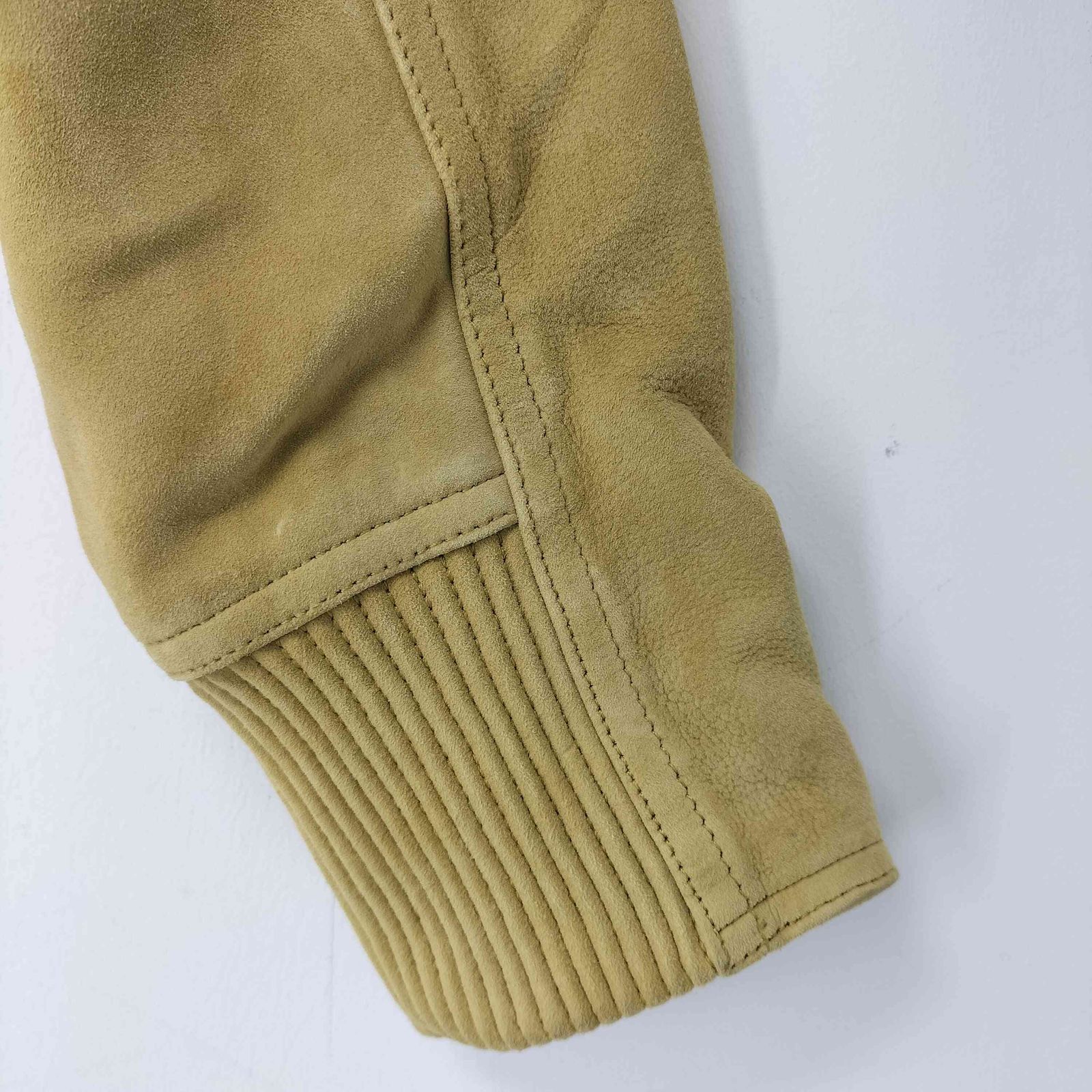 ACNE STUDIOS(アクネストゥディオズ) スエードレザーブルゾン  レディース  34【中古】【ブランド古着バズストア】 アクネストゥディオズ ACNE STUDIOS スエードレザーブルゾン