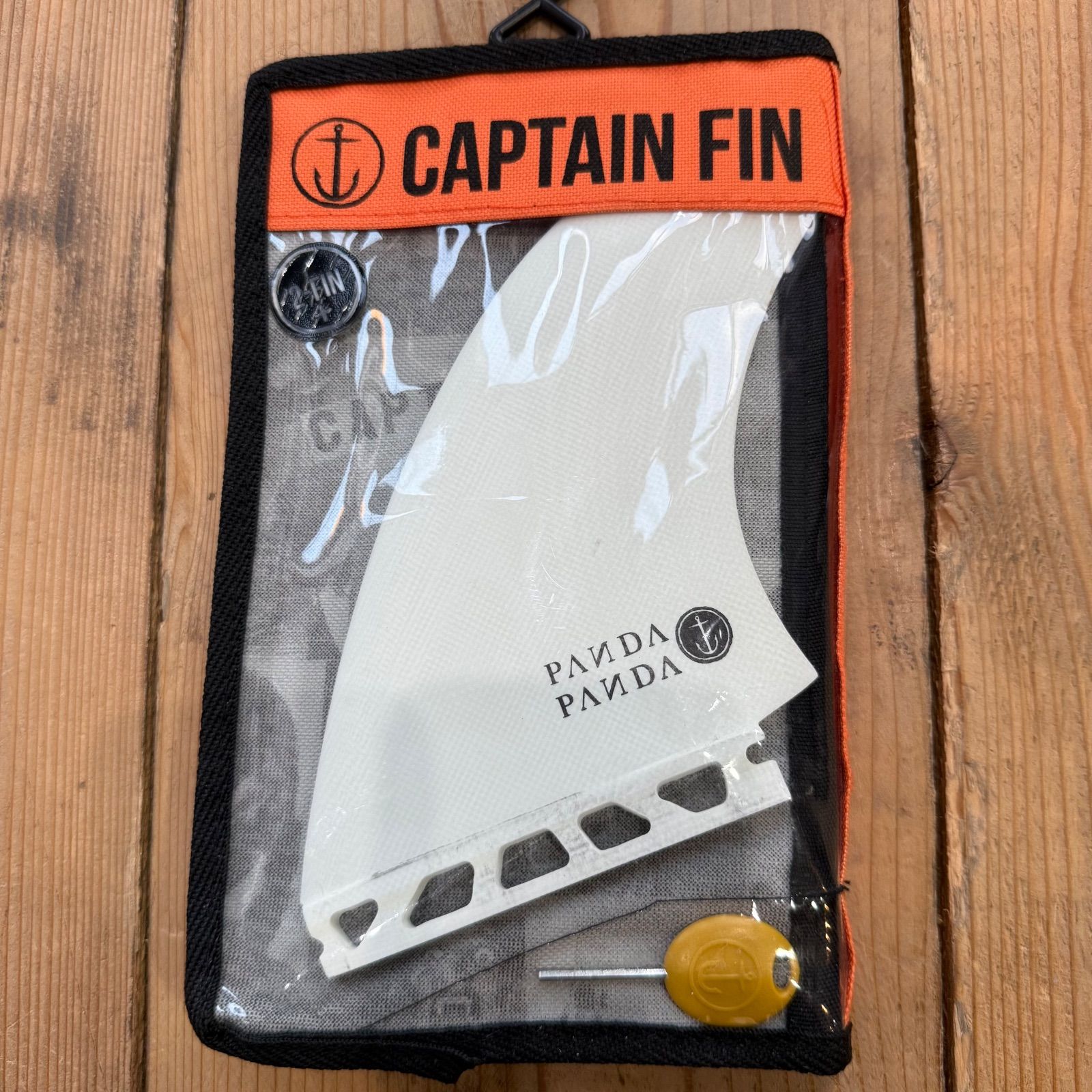 サーフィン・ボディボード CAPTAIN FIN PANDA TWIN 2+1 Panda Twin + Trailer - White⁄Pink - Single Tab - Captain Fin