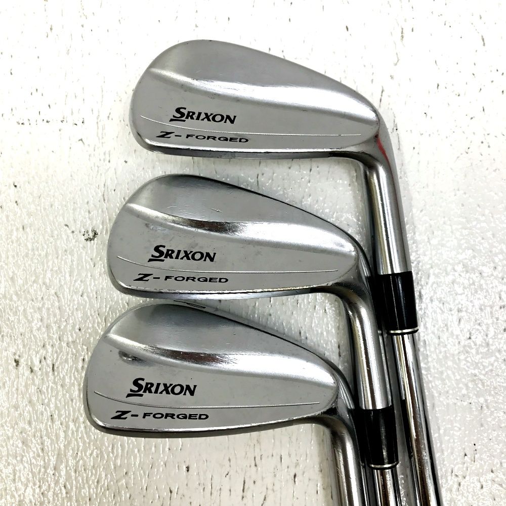 SRIXON スリクソン アイアン Z FORGED 2019 アイアン３本 セット N S PRO MODUS 3 TOUR 125 FLEX 427