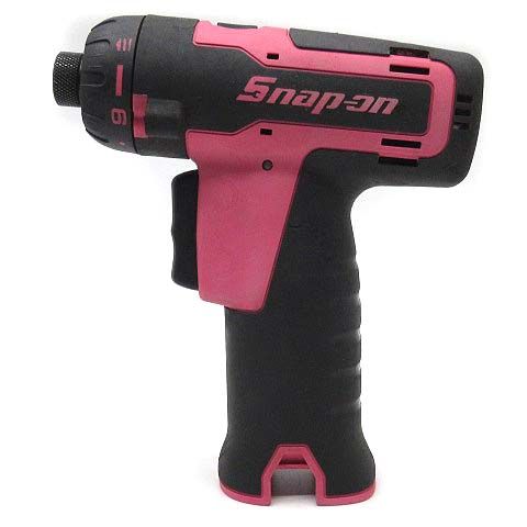 スナップオン SNAP-ON CTSJ 761 14.4 V用 1 4 6.35 mm コードレス スクリュードライバー ピンク 本体のみ