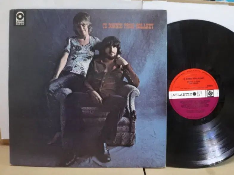 UK LP Delaney And Bonnie ー 1970 年 早い