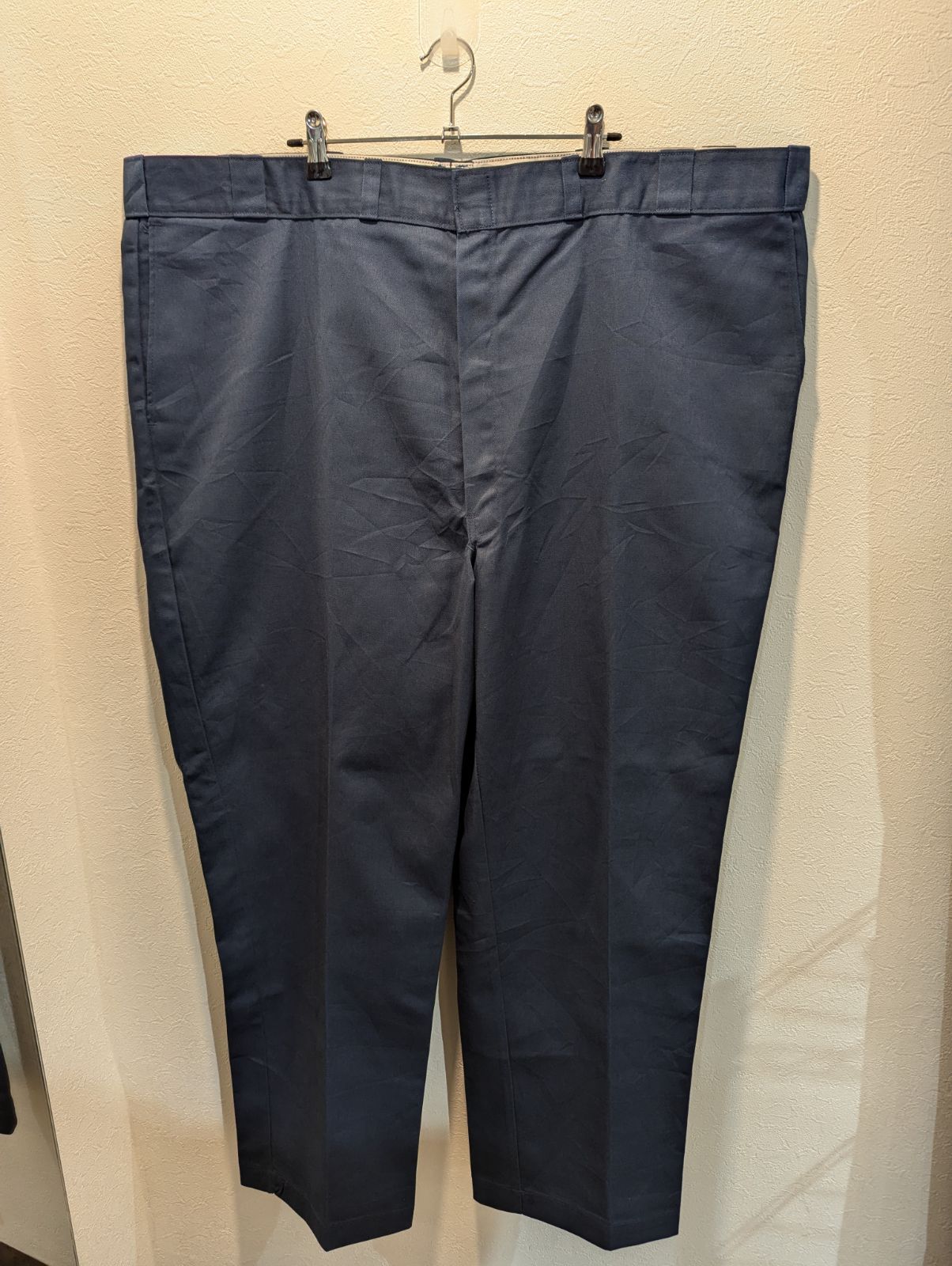 美品 80's USA製 Dickies ディッキーズ ワークパンツ 874 ネイビー