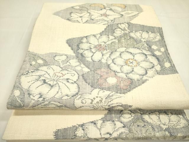 平和屋着物▽八寸名古屋帯 紬地 辻が花 正絹 逸品 DABA6072op - メルカリ