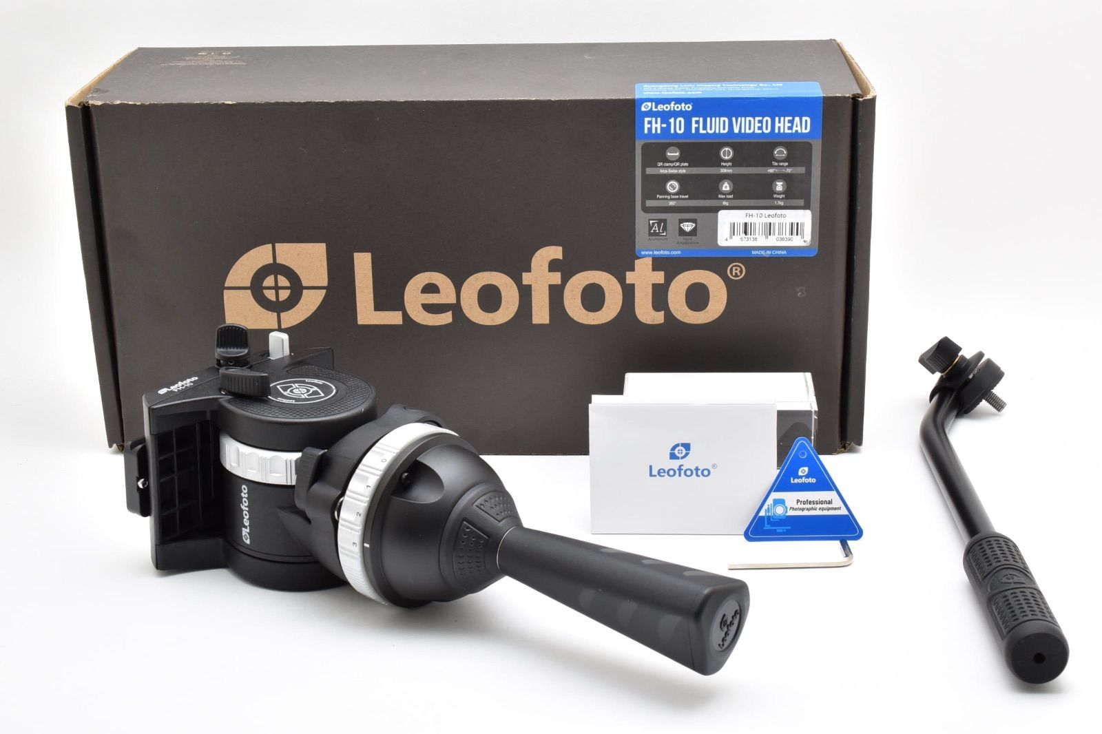 上品 Leofoto レオフォト FH 10 機械式ビデオ雲台 ＃3523